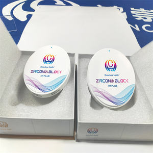 Bloc de zircone blanche HT PLUS, bloc de zircone dentaire de 98mm matériau composite dentaire naturel Cad Cam <span class=keywords><strong>prix</strong></span> de la zircone dentaire - Product Image 5