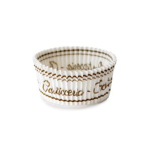 Vasos de Café de Papel Ondulado de Doble Pared con Logotipo Personalizado 70x21mm - Impresión en Lámina Dorada - Product Image 3