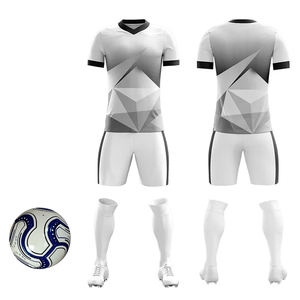 ชุดเครื่องแบบฟุตบอลและฟุตบอลของผู้ใหญ่ชุดเครื่องแบบพิมพ์ซับลิเมชันออกแบบได้ตามต้องการ - Product Image 1
