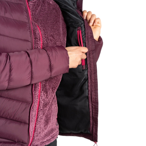 Veste d'extérieur légère en peluche pour femme avec fermeture à glissière Tailles et couleurs personnalisées Étiquettes de marque pour la vente en gros de détaillants - Product Image 4