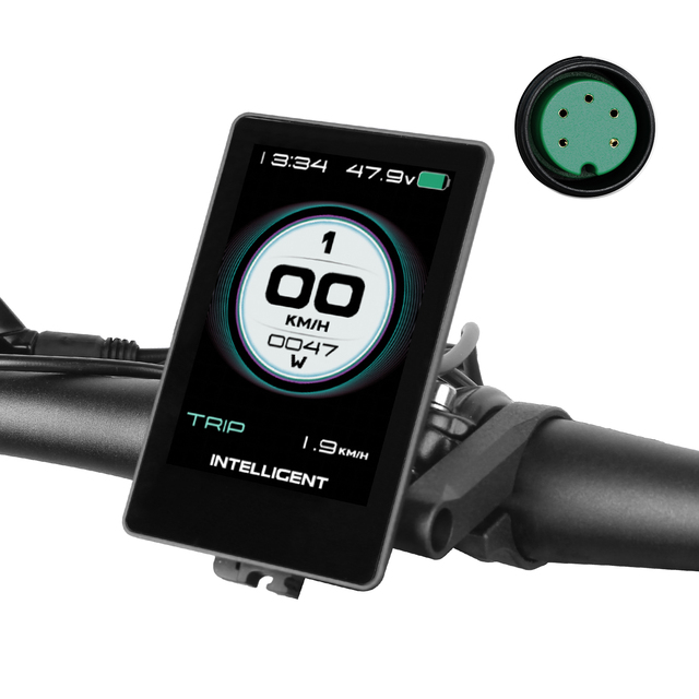P860ML LCD Display for Electric Bicycle 36v/48v Color Display with USB Port and 5 PIN Female Connector Electric Bicycle Parts