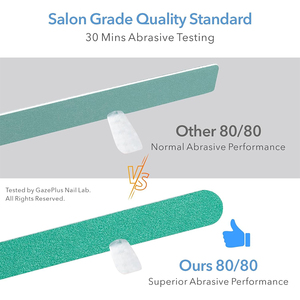 ตะไบเล็บสีเขียวกันน้ำ80กรัมขนาด7นิ้วตะไบเล็บสำหรับใช้ในบ้านพร้อมบรรจุภัณฑ์แบบกำหนดเอง - Product Image 5