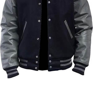 Chaquetas Universitarias Personalizadas con Logotipo para Hombre, Chaqueta de Béisbol Informal de Manga Larga a la Moda, Bordada y Revestida - Product Image 6