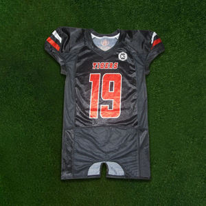 Factory Wholesale Custom American <b>Football</b> Jersey Breathable Short Sleeve Plus <b>Size</b> for Children Pakistan Sublimation Technique - Product Image 5