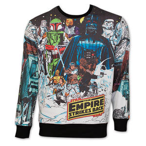 Sublimación 3D Sudadera de cuello redondo Patrón sólido Tallas grandes Ropa sublimada 3D - Product Image 3