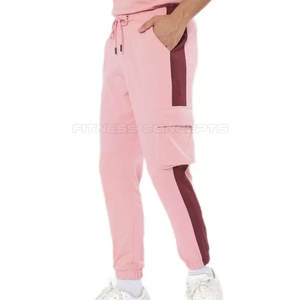 กางเกงจ็อกเกอร์ลำลองสำหรับผู้ชายดีไซน์เอวยางยืดน้ำหนักเบาผลิตจากผู้ผลิตล่าสุด - Product Image 3