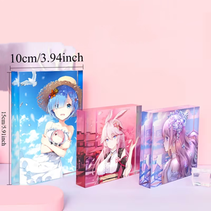 Tùy chỉnh ảnh <span class=keywords><strong>Acrylic</strong></span> khối UV in hình ảnh gạch DIY Khung ảnh - Product Image 5