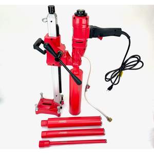 Perceuse à noyau à 2 vitesses avec support, pour forets diamantés humides de 1 à 4 pouces, pour la maçonnerie et le carottage du béton - Product Image 6