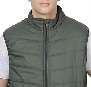 Gilet bouffant respirant d'automne décontracté pour hommes, Matériau durable résistant à l'eau Style de vêtements de travail confortables - Product Image 5