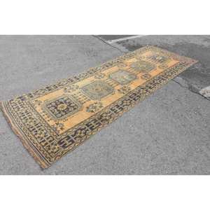 พรมขนสัตว์11.5ft สีดำสีเบจคลาสสิกงานเย็บปะแบบตุรกีงานแฮนด์เมดสำหรับห้องนั่งเล่นข้างเตียงทรงสี่เหลี่ยมผืนผ้าห้องโถงน้ำยาง - Product Image 3