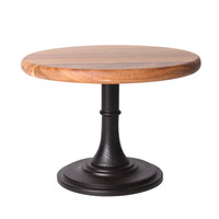 Présentoir à gâteau en bois de haute qualité nouveau design décors de mariage faits à la main vaisselle plateau à gâteau en bois support fabricant en gros