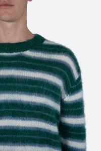 TOP Selling <b>Men's</b> <b>Mohair</b> <b>Sweater</b> Anti-Wrinkle Customizable Color Logo Wholesale OEM Service Winter Soft Breathable High Quality - Product Image 3