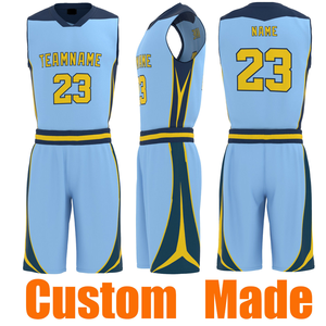 Uniformes de Baloncesto y Béisbol con Logotipo Personalizado, Secado Rápido, Antibacterianos, Transpirables, Protección UV, Color Personalizado, 100% Poliéster - Product Image 4