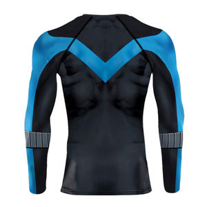 Personnalisez votre propre logo sur un rashguard à manches longues sublimé UPF50+ pour hommes, MMA, BJJ, rashguards MMA entièrement sublimés - Product Image 4