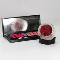 Vente en gros de pigment perlé biodégradable en poudre de mica rouge brillant de haute qualité bon marché OEM pour les applications d'encre