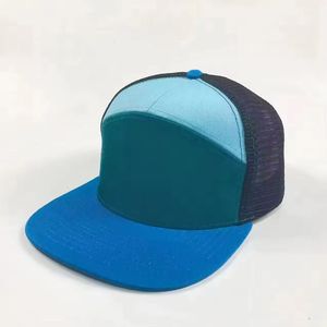 Casquette de Baseball Camionneur en Toile Panneau avant Structuré 100% Coton Casual Outdoor Puff Printing Snapback Hat - Product Image 1