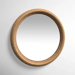 Espejo de pared de cuerda de la mejor calidad, moderno, personalizado, Color y tamaño para el hogar, dormitorio, sala de estar, decoración de pared, precio al por mayor, India - Product Image 6