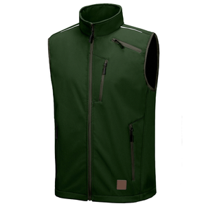 OEM Men Wholesale Waistcoat Lined Winter Soft Padded Sleeveless Vest - Product Image 2
