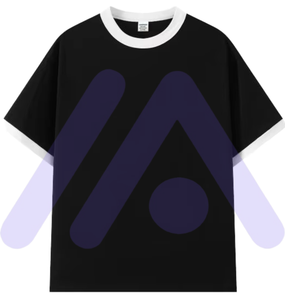 เสื้อยืดแขนสั้นรุ่นยูนิเซ็กซ์เสื้อยืดคอกลมผ้าฝ้าย100% ลำลองสีพื้นขนาดพลัสไซส์เพื่อความสบายสกรีนสี - Product Image 2