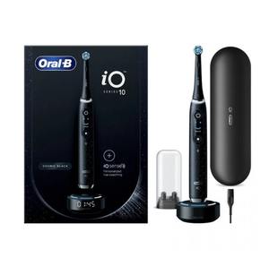 <b>Oral</b>-<b>B</b> iO Series 10 Rechargeable Electric <b>Toothbrush</b> with Pressure Sensor, 4 Brush Heads, Travel <b>Case</b> - Product Image 3