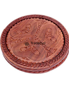 <b>Wooden</b> Eco-Friendly Modern Dry Fruit Basket Luxury Handmade Snack Serving for Festive and Corporate Gifts Tradebyd - Product Image 2