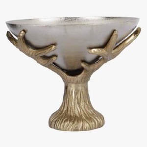 Fancy Modern New Design Decoration Mejor calidad Última venta al por mayor Fancy White And Brown Color Decorating Bowls para la mejor venta - Product Image 4