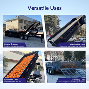 6*10 7x14 Electric Hydraulic <b>Farm</b> Dump <b>Trailer</b> with High Safety Level and 1 Year Warranty - Product Image 3