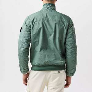 Vente en Gros Logo Personnalisé Haute Qualité Hiver Épais Solide Full Zip Vestes Bomber Flight Veste pour Hommes - Product Image 5