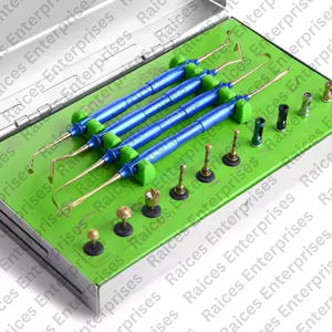 DASK ensemble de chirurgie d'implant dentaire Sinus Lift de haute qualité Source d'alimentation manuelle avec perceuses d'approche latérale et crestale et ensemble de bouchons - Product Image 3