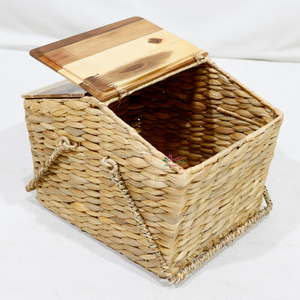 Cesta de picnic de plástico ligera de fábrica de Artex Dong Thap duradera y espaciosa para viajes a la playa y aventuras al aire libre - Product Image 3