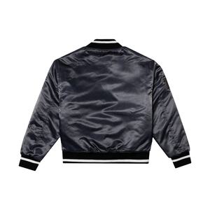 แจ็กเก็ตแฟชั่นผ้าซาตินผ้าไหมซาตินแจ็คเก็ตเบสบอลทีมตัวแทนทีมเบสบอลระบายอากาศได้ดีแจ็กเก็ตโพลีเอสเตอร์บอมเบอร์ทีมตัวแทน - Product Image 2