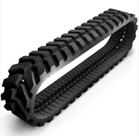 Piste en caoutchouc Prix d'usine 450x71x80 300x55x78 420x100x54 Voie en caoutchouc pour pelle Bobcat Hitachi