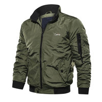 Blouson Bomber Homme Slim Fit Personnalisé 2023 – Tissu Toile et Laine Respirant Haute Qualité Style Urbain Hiver Lettre
