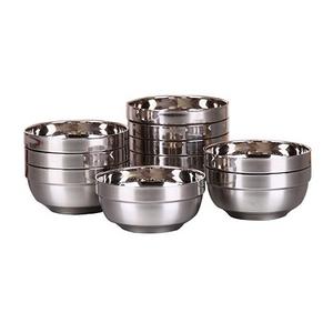 Bol à mélanger en acier inoxydable au design fantastique, qualité supérieure, forme ronde, pour la maison et la cuisine - Product Image 6