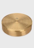 Boîte à épices en laiton de qualité alimentaire avec cuillère de cuisine, 7 compartiments à boucle détachable, capacité personnalisable, design moderne, empilable, doré