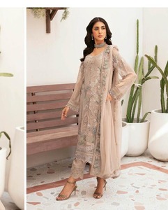 ชุดสูทผ้าชีฟองสำหรับผู้หญิงชุดเดรสระบายอากาศปักลายแบรนด์ชั้นนำ - Product Image 5