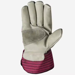 Guantes DE TRABAJO ignífugos de PVC personalizados de alta calidad unisex, guantes de trabajo de cuero de uso diario de estilo liso - Product Image 6