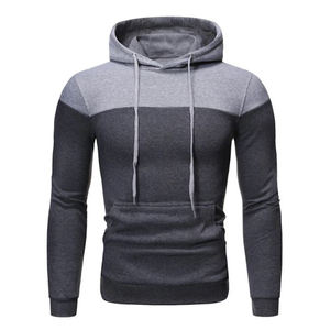 เสื้อสเวตเตอร์มีฮู้ดแขนยาวโอเวอร์ไซส์สำหรับผู้ชายเสื้อสเวตเตอร์แบบสวมหัวมีฮู้ดสำหรับผู้ชาย - Product Image 3