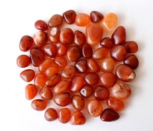 Pierres Roulées de Cornaline Rouge Naturelle Premium de Forme Ovale, 1kg, pour la Méditation et la Décoration - Product Image 5