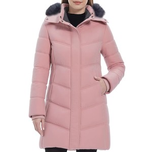 Winter <b>Women's</b> Jackets Long Coat Mid-Length <b>Parka</b> With Fur Collar Warm Jacket With Padding Quilted Long Down <b>Parkas</b> For <b>Women</b> - Product Image 2
