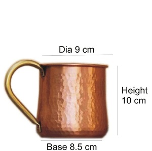 <b>500ml</b> Copper Tumbler - Eco-Friendly Vintage Moscow Mule <b>Mug</b>, High-Quality Sustainable Drinkware with Insulated Design - Product Image 4
