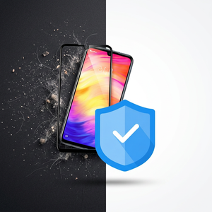 ฟิล์มกระจกนิรภัยป้องกันฝุ่นและไฟฟ้าสถิตย์ สำหรับ iPhone Samsung Oppo Xiaomi ทุกรุ่น ความคมชัดระดับ HD ราคาโรงงาน - Product Image 2