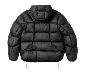 Chaqueta acolchada con capucha de invierno para hombre, ropa de calle personalizada de talla grande, chaqueta acolchada con logotipo personalizado, chaqueta acolchada de plumón de alta calidad para hombre - Product Image 4