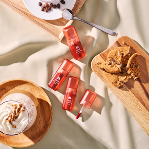 ลิปกลอสจากเกาหลีสีดำ LV10ลายสักเมเปิ้ลที่คั่วเทคโนโลยีติดทนนานหยดสีน้ำร้อนสำหรับกาแฟติดทนนาน - Product Image 2