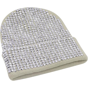 Gorro de Invierno Personalizado de Punto Jacquard Acrílico Térmico con Logotipo Bordado Ajustable Unisex para Adultos - Product Image 3