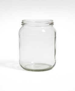 Embossed Mason <b>Glass</b> <b>Jar</b> with Metal Lid airtight storage for home use perfect for food snacks recipes - Product Image 6