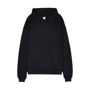 Sudaderas con capucha de algodón con logotipo personalizado serigrafiado Terry Essentials 400gsm diseñador Heavyweight no string streetwear liso para hombres Sudadera con capucha - Product Image 5