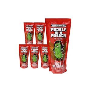 Pepinillos Picantes en Bolsa Van Holten's Hot Mama 140g, Hechos con Pepinos Frescos y una Mezcla Secreta de Especias para un Toque Picante, Suministro al por Mayor - Product Image 2