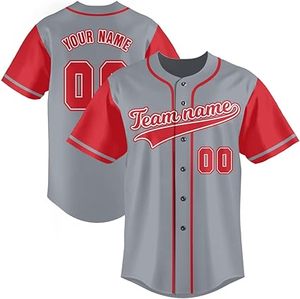 2024 último diseño personalizado seis botones camiseta de béisbol camisetas transpirables e impresas a bajo precio uniforme sublimado - Product Image 4