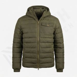 Veste d'hiver matelassée légère unisexe, parka formelle, vêtement d'extérieur thermique élégant, isolé, coupe-vent, manteaux de neige - Product Image 1